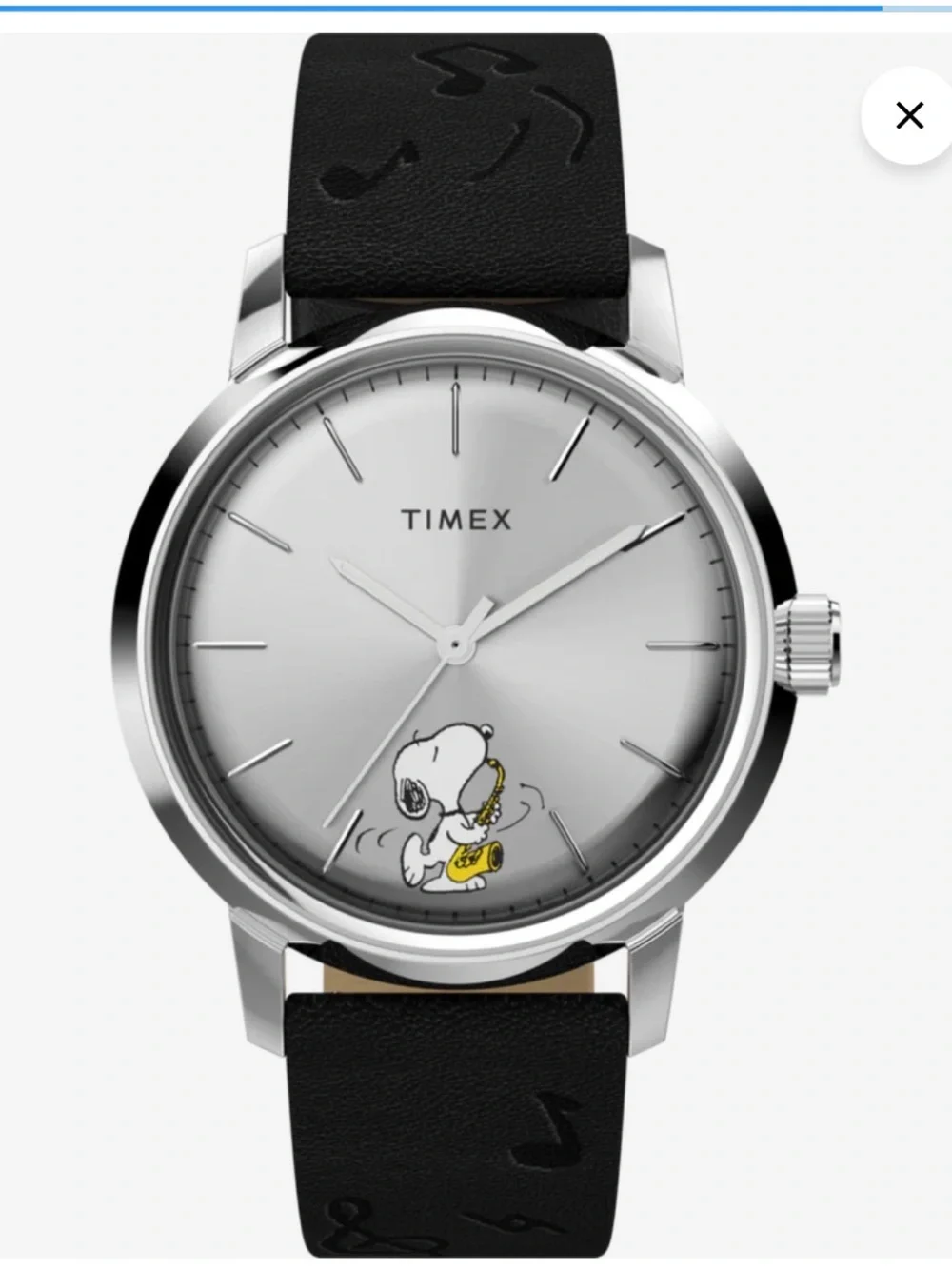 Peanuts® x Timex Marlin® Automatic Saxophonist